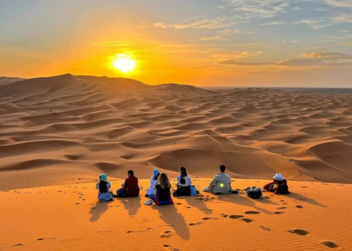 Quad biking Marrakech across the Agafay desert with sunset views of the Atlas