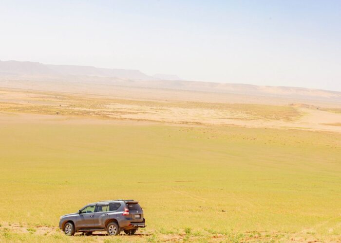 Glamping Sahara luxury with comfortable beds private bathrooms and butler service